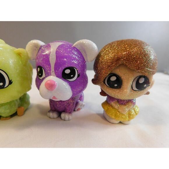 Tic Tac Toy XOXO Lot of 7 Glitter Friends - Picture 8 of 11